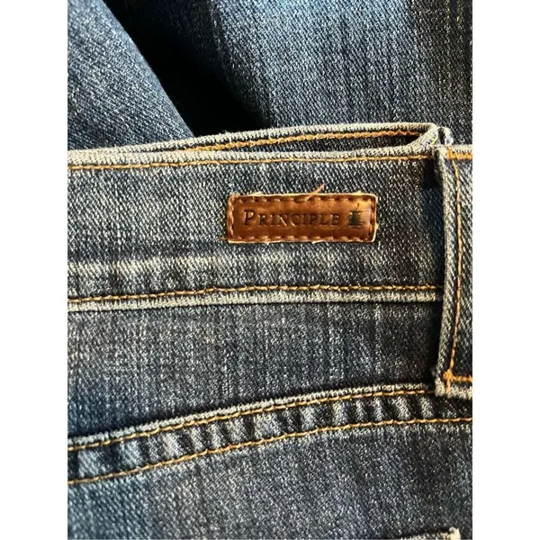 Principle Denim Dark Wash‎ Skinny Jeans Size 26 - Image 5