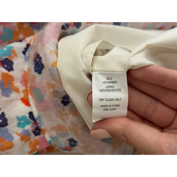 AMANDA UPRICHARD Darling Floral Mini Dress in Madagascar Size XS - Image 6