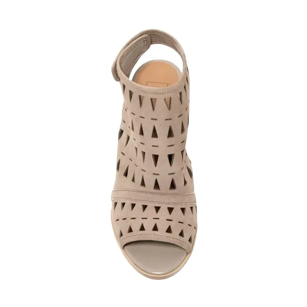 14th & Union Trinton Laser-Cut Taupe Sandal Size 7.5M - Image 4