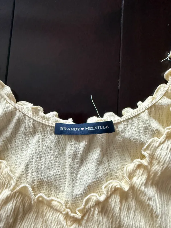 Brandy Melville yellow top - Image 2