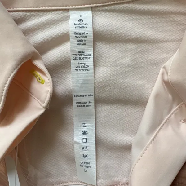 NEW WITH TAG -‎ !!RARE !!! Lululemon Day Trip Pink| SIZE: 8 - Image 2