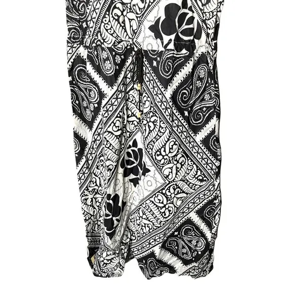 Vintage Y2K Gap Dark Brown Paisley Print Dress Size‎ M - Image 3