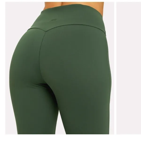 NWT Yitty High Rise Flared Active‎ Leggings Women's Size S Green Gym Girl - Image 9