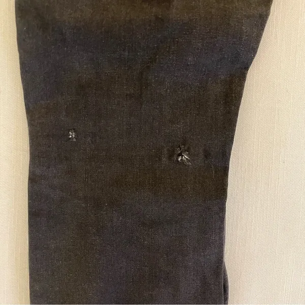 Topshop Moto - Jamie High Rise Skinny Distressed Jeans, Gray/Black, Size 28, EUC - Image 11