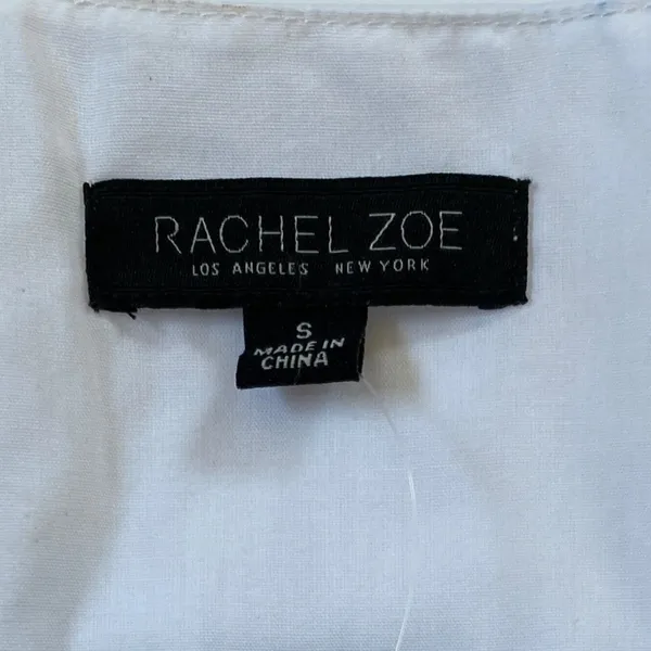 Rachel‎ Zoe White Crochet Lace Midi Dress Sleeveless NWT Small Boho Cottagecore - Image 6