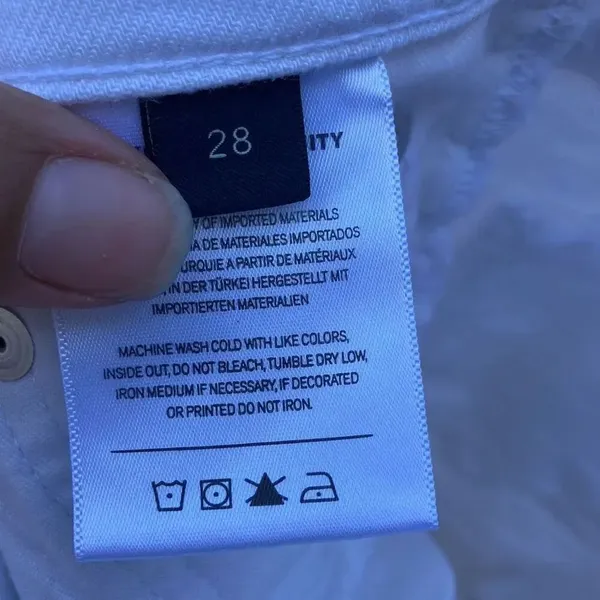 528. Citizens of humanity Daphne crop organic cotton jeans size 28 - Image 5