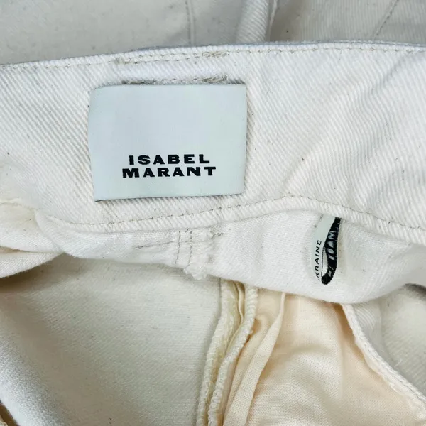 Isabel Marant Evalia Tapered Cotton Cargo Pants‎ - Image 5