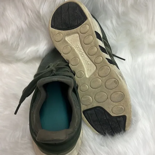 Adidas EQT Support ADV Olive Green Tennis Shoes Size 8‎ BIN 14 - Image 9
