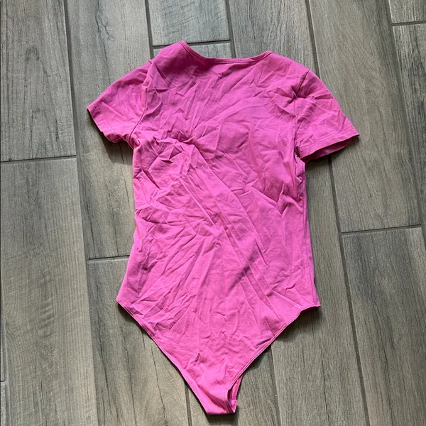 MANGOPOP Stylish Pink Women's Bodysuit - Image 3