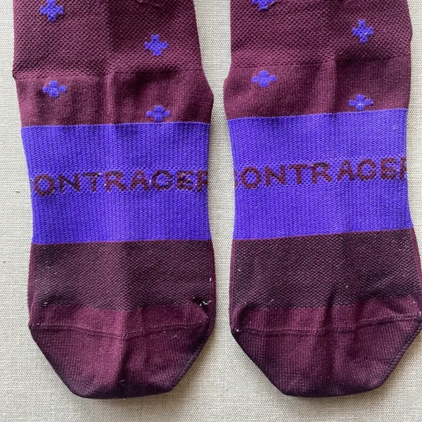 Bontrager ankle socks Purple - Image 9