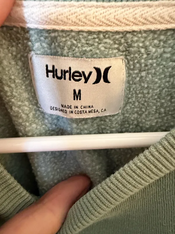 Hurley Cropped Sweatshirt - Image 3