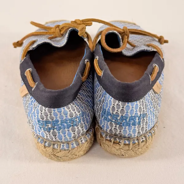 Sperry Top Sider Katana Espadrille Slip On Shoes in Blue Fish Size 6.5‎ - Image 4