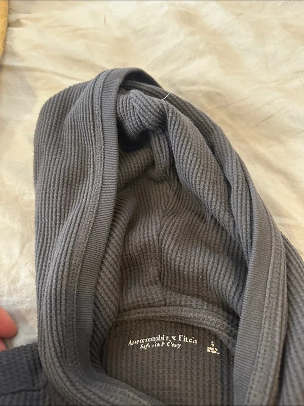 Abercrombie waffle knit crop jacket - Image 2