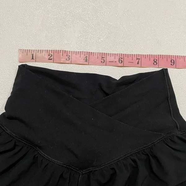 OFFLINE by Aerie Real Me Crossover Flowy Skort Black XXS Athletic - Image 5