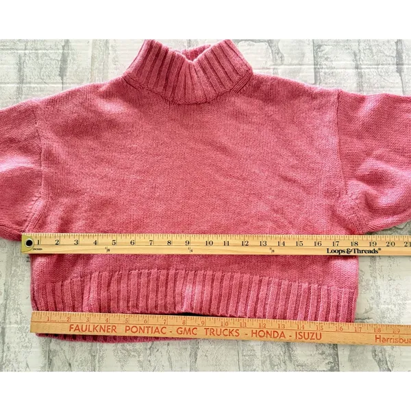 Wilfred Free Harper Merino Wool Relaxed Fit Turtleneck Sweater Top Knit Sz S - Image 5