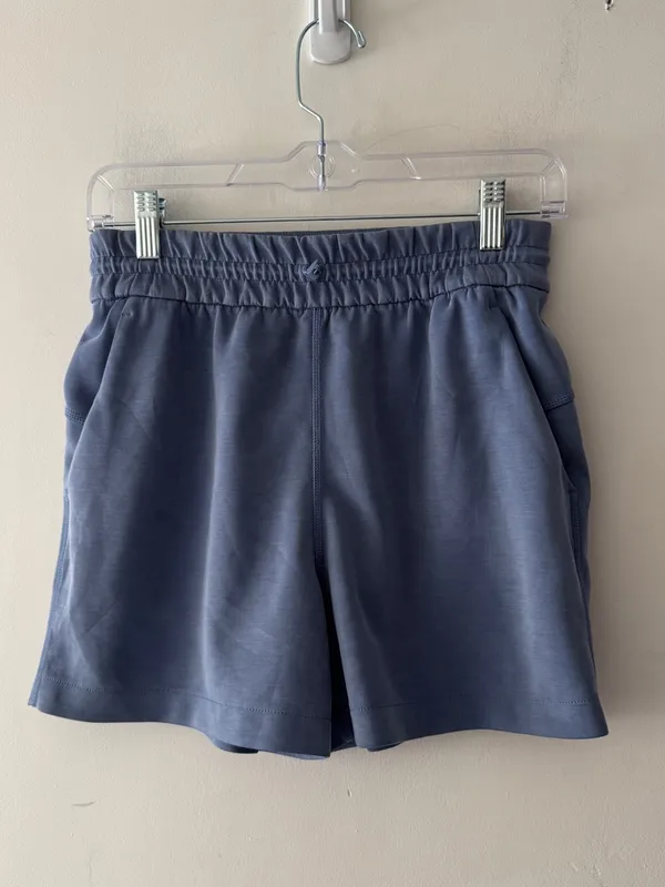 Lululemon Athletica Softstreme High-Rise 4” Shorts Oasis Blue Size 4 - Image 2