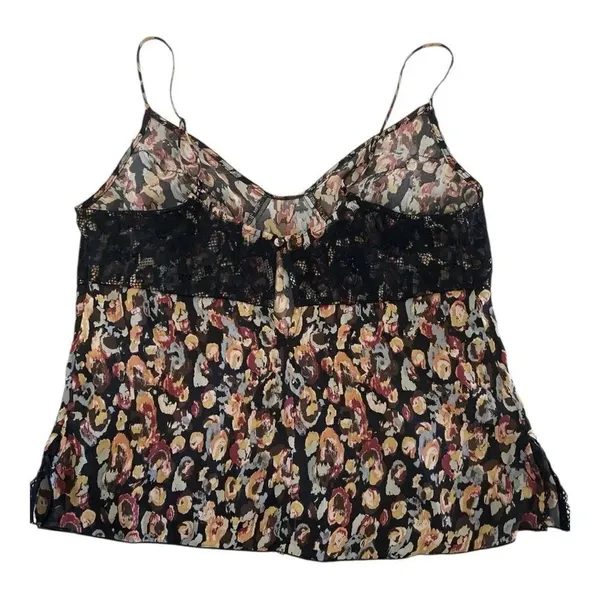 Intimately by FP Black and Gold Lace Embellished Bustier Camisole - Image 4