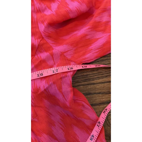 Tuckerneck Pomander Place Hot Pink Ikat Kenzo Dress Size Small - Image 7