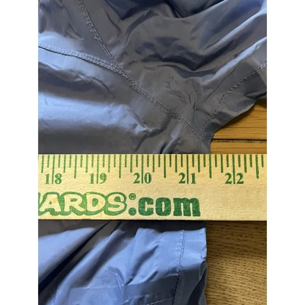 Cabelas Women Blue Zip Windbreaker Rain Jacket lightweight‎ Size Small Outdoor - Image 4