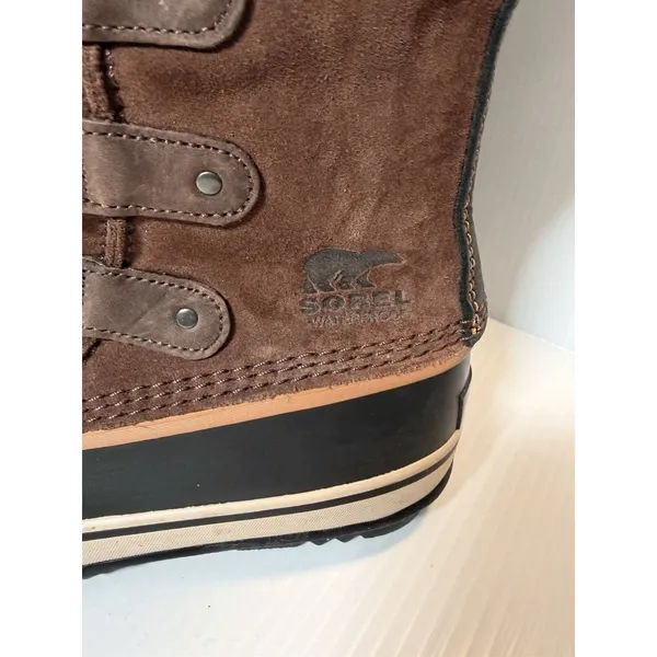 Sorel Boots Women's‎ 7 Joan Of Arctic Faux Fur Lined Waterproof Leather Winter - Image 4