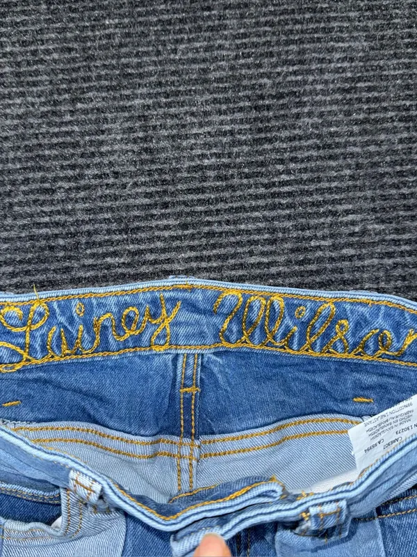 Wrangler x Lainey Wilson Denim Patchwork Super Flare Bell Bottom Jean 26x30 NWOT - Image 6