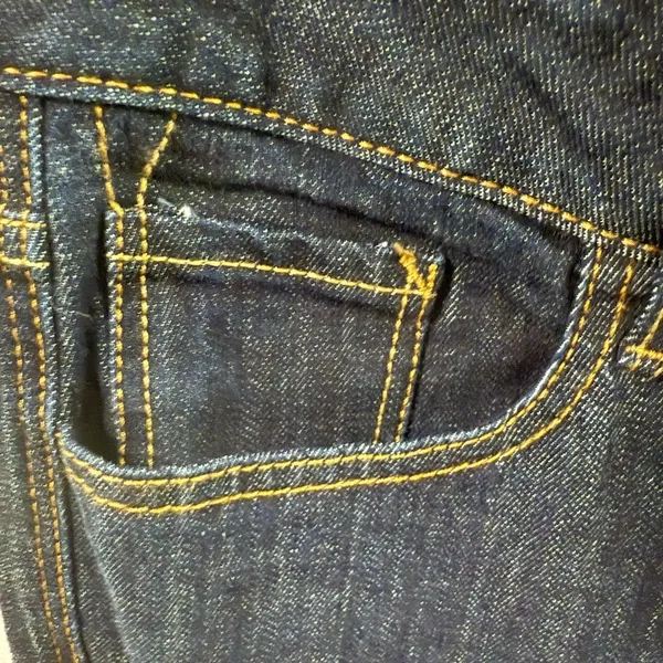 Women’s Express Jeans Size 0 Short Boot Cut Stella Low Rise Dark Wash Denim - Image 4