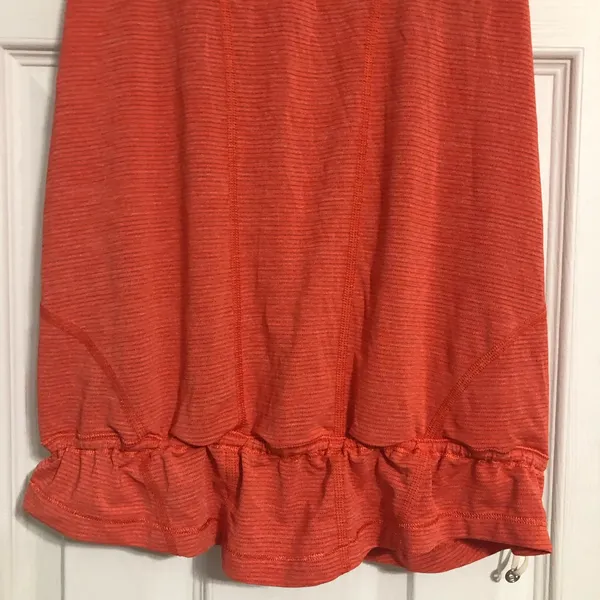 Lululemon drawstring‎ striped built in bra tank top women’s small - Image 3