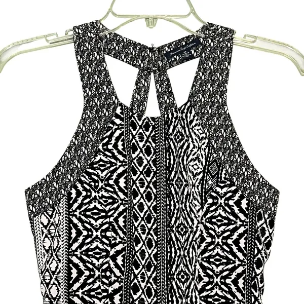 American Eagle Dress Women's 00 Black Halter Fit & Flare Sundress Pockets Summer - Image 11