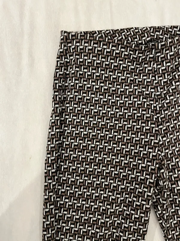 ZARA Patterned Pants Flare - Image 2
