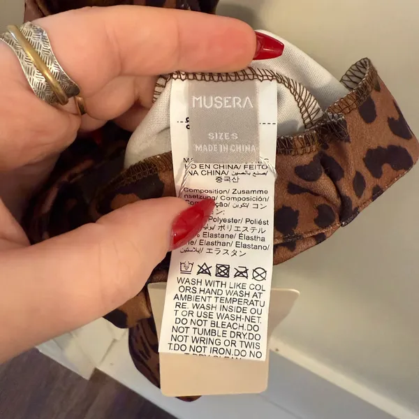 NWT Small Musera Leopard Print Skirt - Image 3