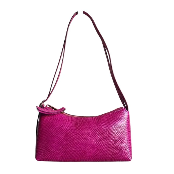 & OTHER STORIES Lizard Leather Shoulder Bag Pink‎ NWOT - Image 2