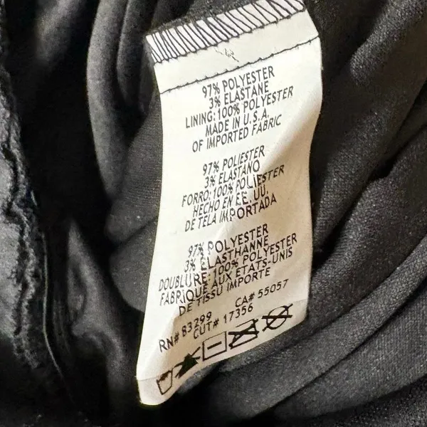 Bebe Black Jumpsuit With Gold Sequins Size 4 - Image 9