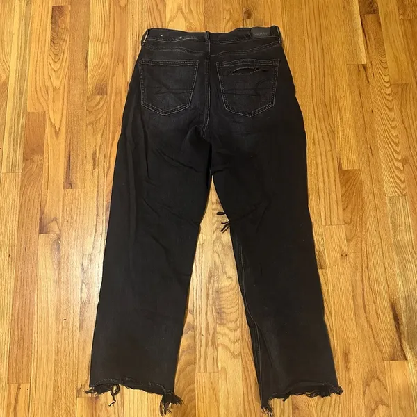 American Eagle High Waist Straight Leg Jeans - Image 2
