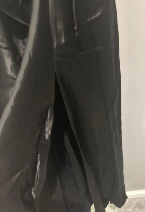 Mable Brand Strappy Tie Back Satin Maxi Dress - Image 5