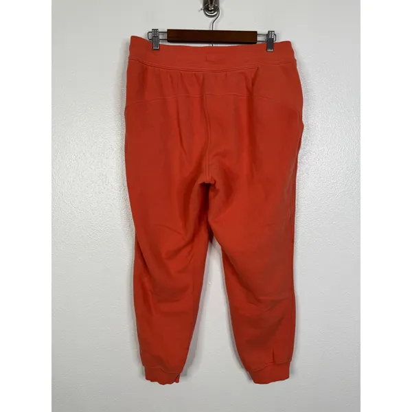 Lululemon Scuba High-Rise Jogger Warm Coral Orange Fleece Sweatpants Size 12 - Image 5