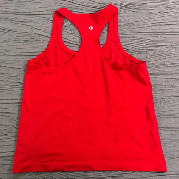 lululemon athletica Vibrant Red Tank Top - Image 3