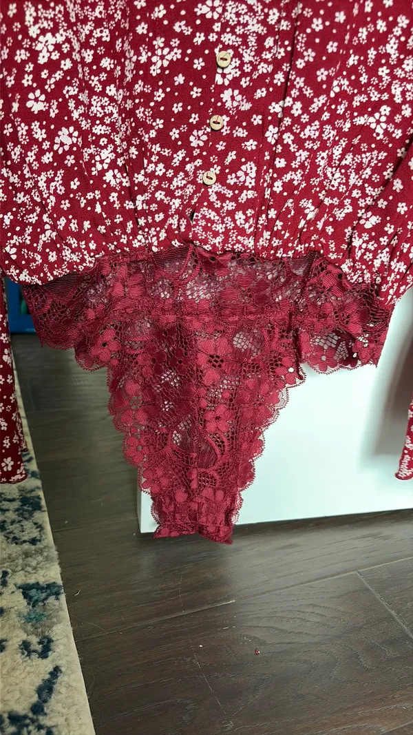 Intimately Free People Bodysuit Floral Print - Image 7