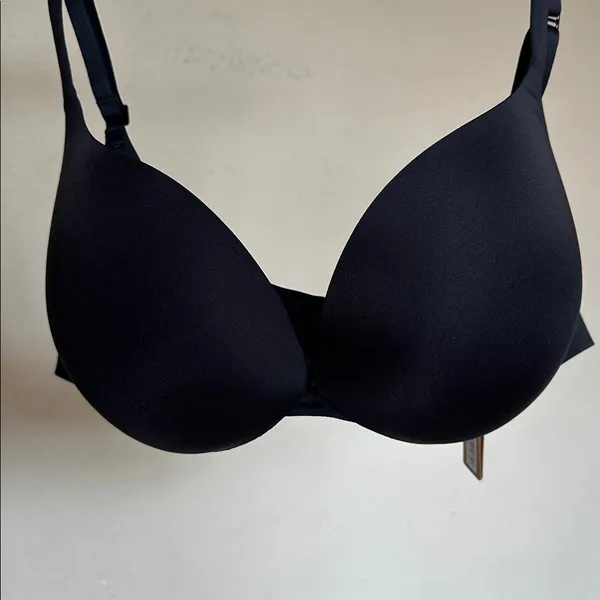Skims Women’s Ultimate Collection‎ Push-Up Plunge Bra, color onyx Size 40B NWT - Image 7