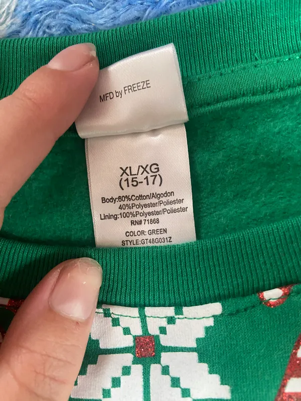 christmas sweater Size XL - Image 2