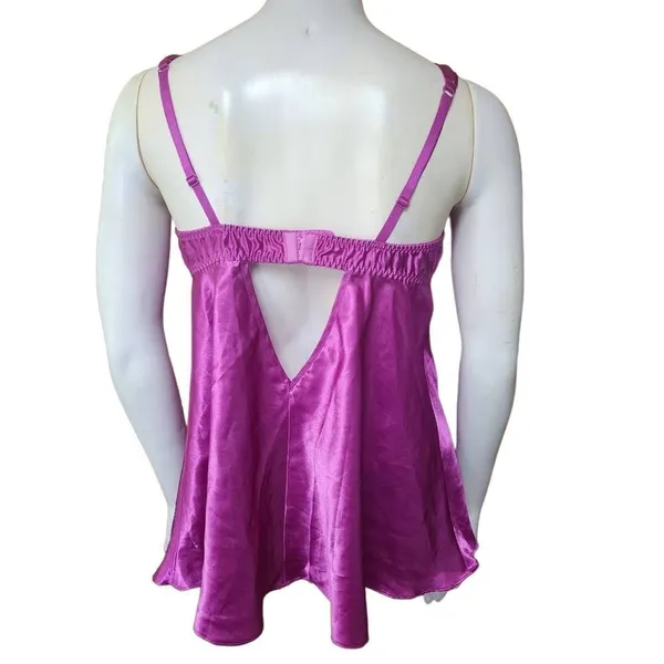 Vintage Frederick's of Hollywood Magenta Babydoll (L) - Image 4