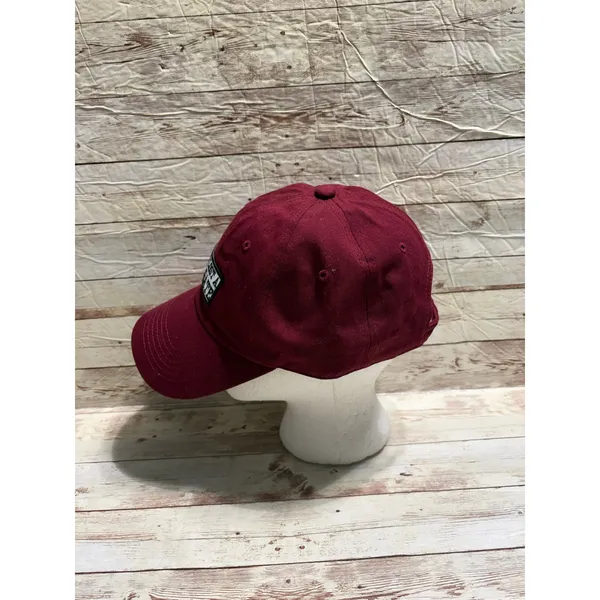 Ethos "Never Lost a Tailgate" Baseball Cap Hat Adjustable O/S Red Crimson New - Image 2