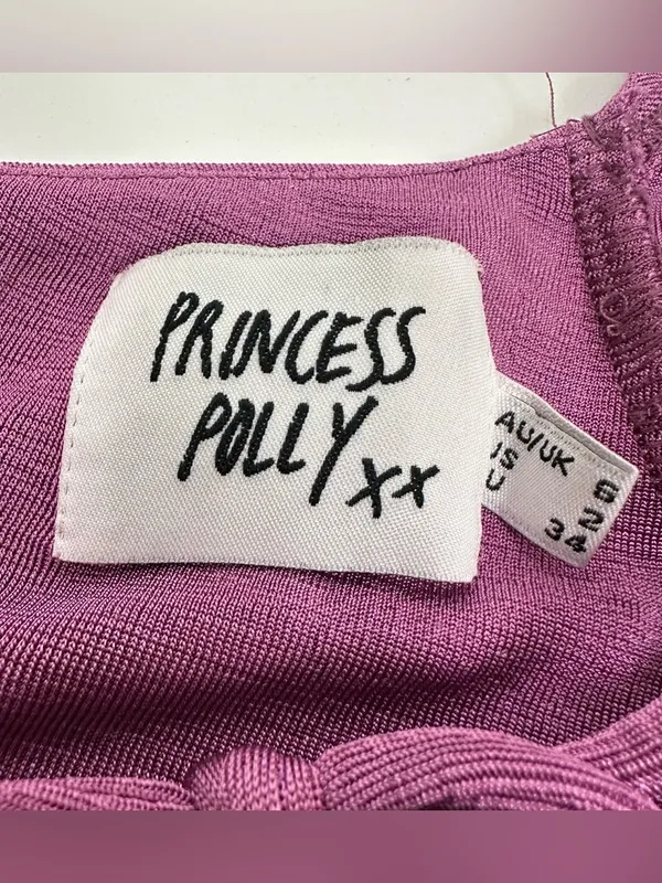 Princess Polly Stretch Halter Mini Dress - Image 4