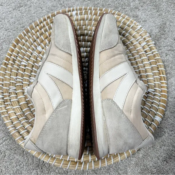 Kizik Women’s Milan Sneakers Shoes Handsfree Comfort in Bone Cream 8 - Image 7