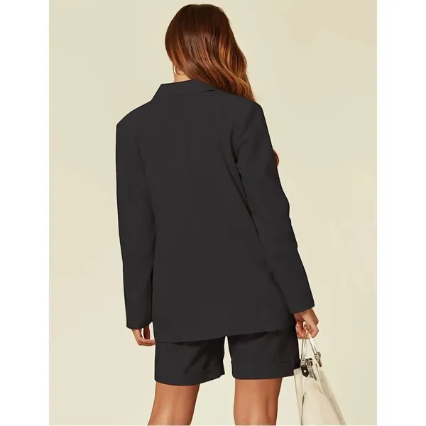 New Casual Blazers Oversized Open Front Blazer 2x - Image 3