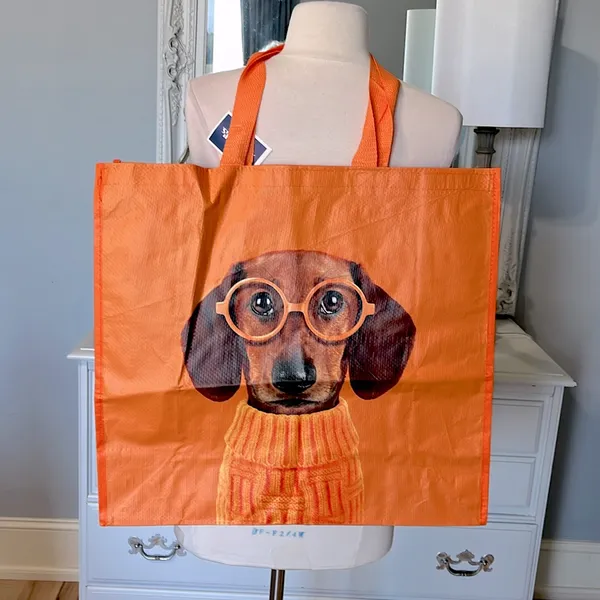 Puppy Dog Tote Orange - Image 2