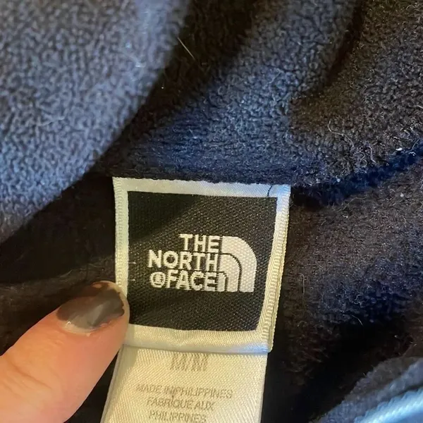 The North Face TKA100 black quarter zip fleece M - Image 7