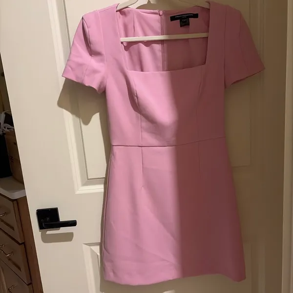 Hemline French Connection Pink Dress - Image 2