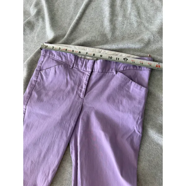 The Limited Drew Fit Lavender Purple Bootcut Dress Pants Womens Size 6 Stretch - Image 10