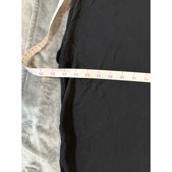 Zara Women Boxy Black Shirt Crew Neck Tee Size Medium Oversized 90s Basics Layer - Image 5