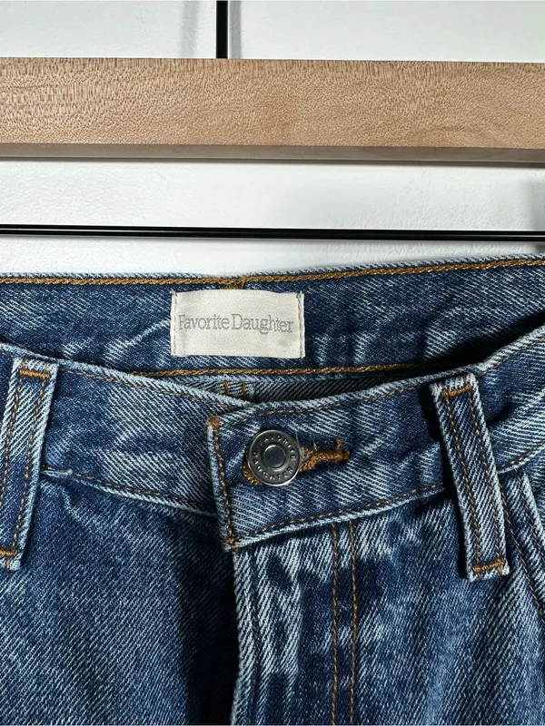 Favorite Daughter The Tommy Boston Low Slung Straight Jeans Size 27‎ - Image 8